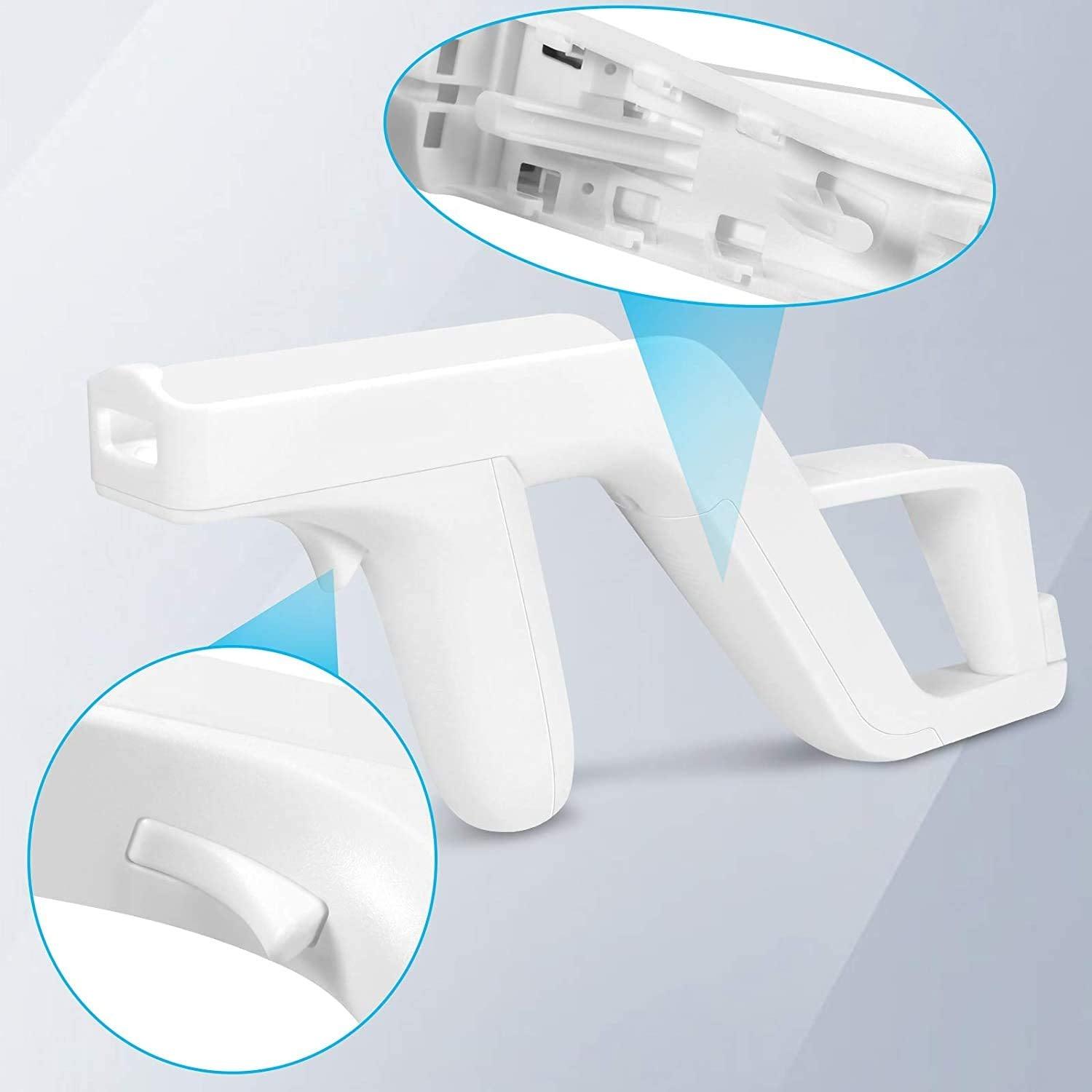 2 Pieces x Nintendo Wii Compatible Gun Controller Wii Accessories - Office Catch