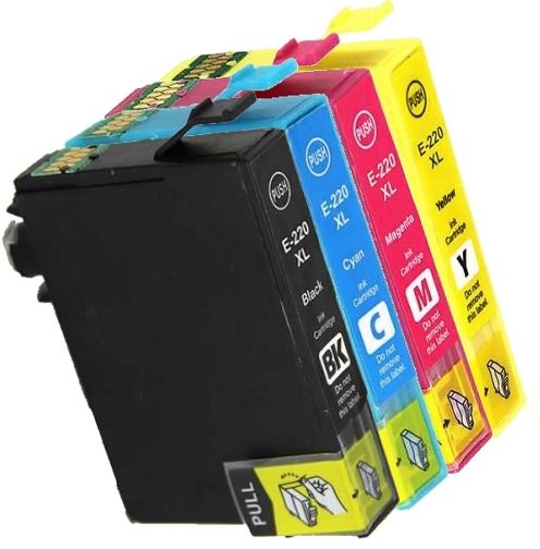 20 Pack Compatible Epson 220XL (C13T294192-C13T294492) High Yield Ink Combo [5BK,5C,5M,5Y] - Office Catch