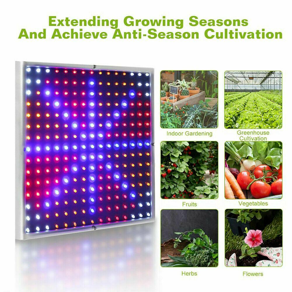225 LED Grow Light 2000W Hydroponic Kit For Plants Flowers Vegetables Indoors - Office Catch