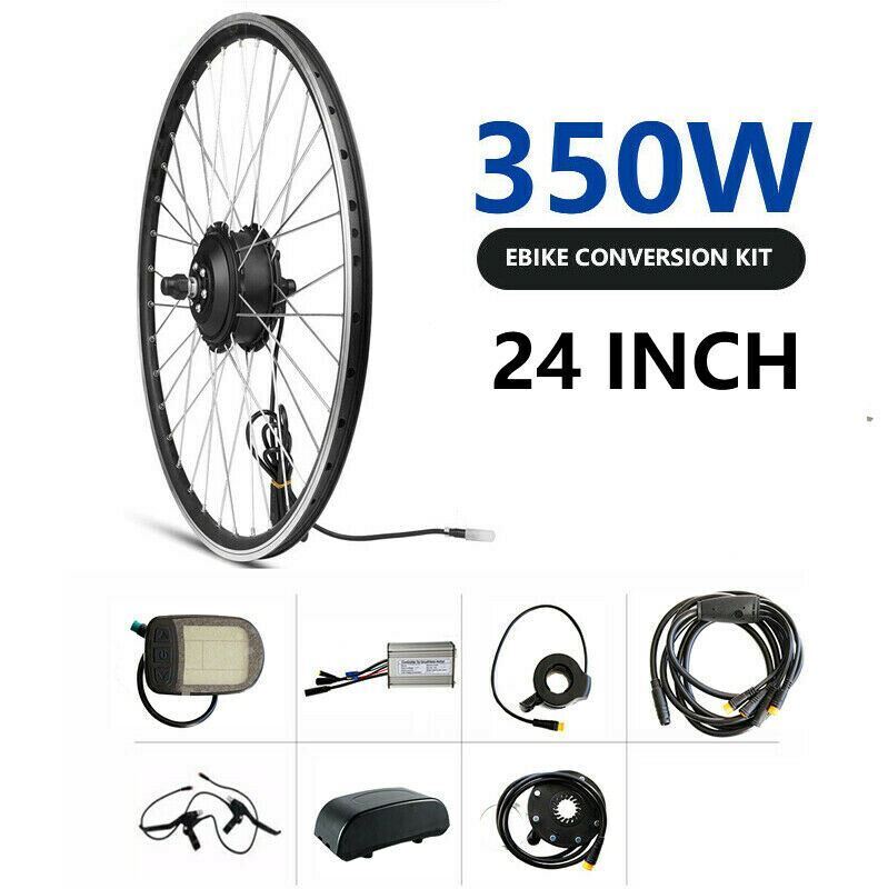 24 " 36V 350W Electric Bike Bicyle tricyle Conversion Front Hub Wheel Motor - Office Catch