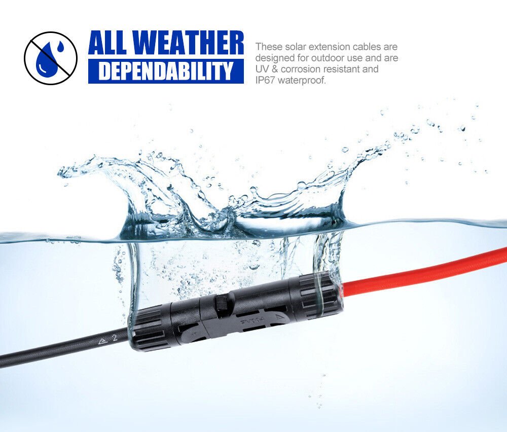 2x 10M Extension Cable Wire Connectors - Office Catch