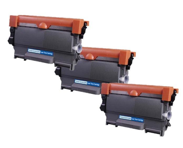 3 x Brother TN-2250 Compatible Toner - 2,600 pages - Office Catch