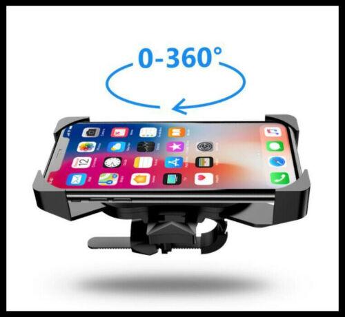 360° Rotation Phone Holde Motorcycle Bike Handlebar GPS Mount Pram Cradle - Office Catch