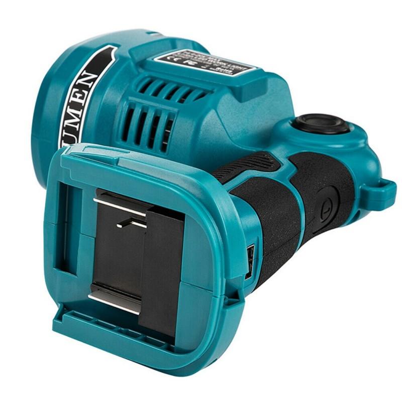 4 LED Work Light DML812 For Makita 18V / 14.4V Lithium Ion battery Pivot LED Flashlight Portable Lamp Torch - Office Catch