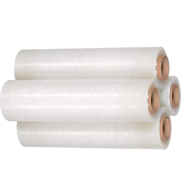 4Rolls | Stretch Film / Pallet Wrap CLEAR Hand Use 500mm x 450m | 25UM Pallet Wrap - Office Catch