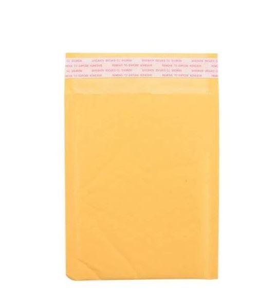 500Pack | 140x210mm Premium Yellow Business Envelope | A4 Kraft Laminated Paper - Office Catch