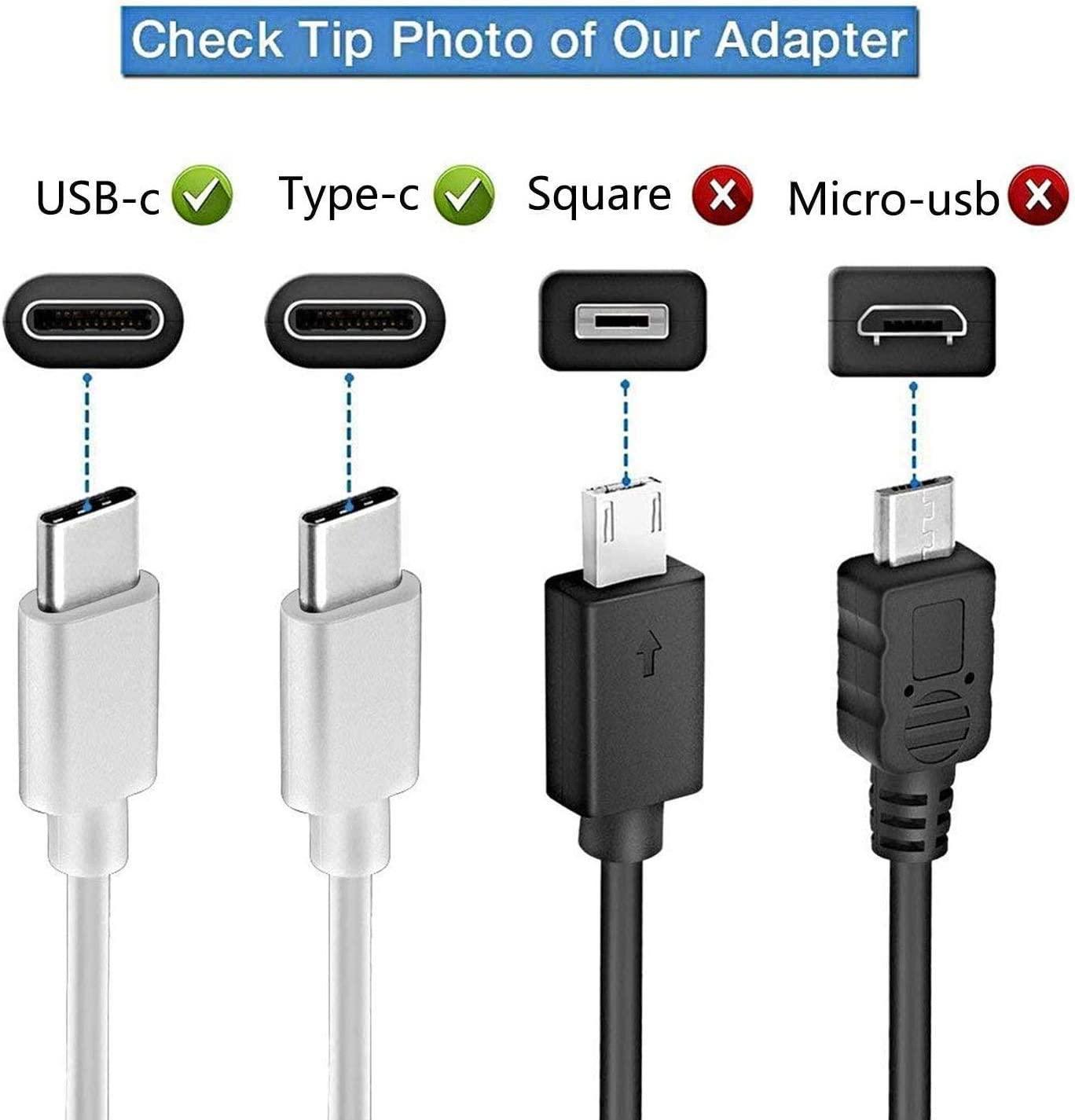 61w USB C Power Adapter,61W(PD) Type C Fast Charger for MacBook Air/Pro USB-USB C Charger and Other Laptop or Smart Phone Charger - Office Catch