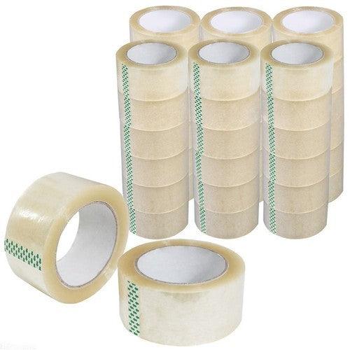 72Pack | Clear Packing Sticky Tape for Packaging Shipping Moving | Strong Adhesive | 48mm x 75meter - Office Catch
