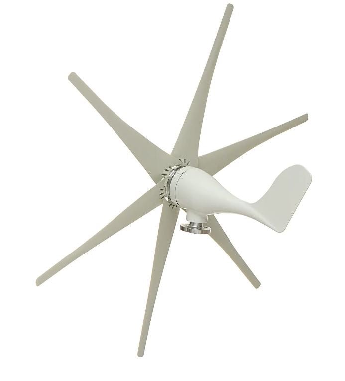 800W 48V Windmill Turbines Generator Small 6 Blade Wind Industrial Equipment - Office Catch