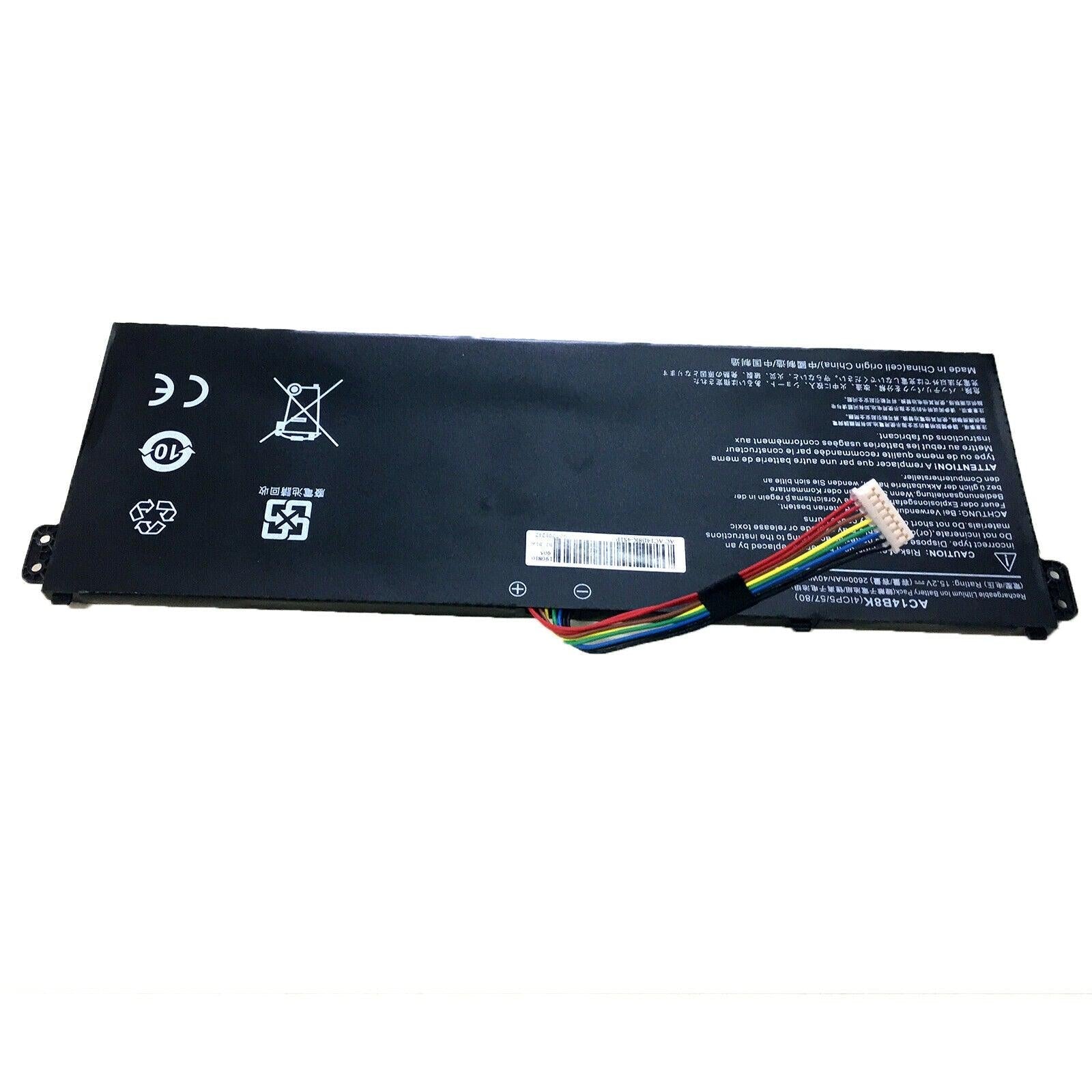 Acer Battery AC14B3K AC14B7K AC14B8K AC14B18K AP14B8K 15.2V 48Wh - Office Catch