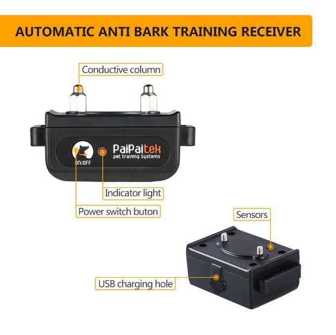 Anti-Bark Electric Shock Pet Dog Training E-Collar Obedience Remote Control AU - Office Catch