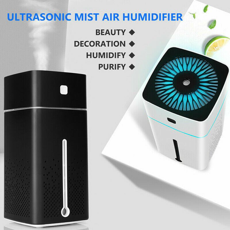 Aroma Air Diffuser Ultrasonic Air Humidifier Essential Oil Aromatherapy Cool Mist Maker - Office Catch