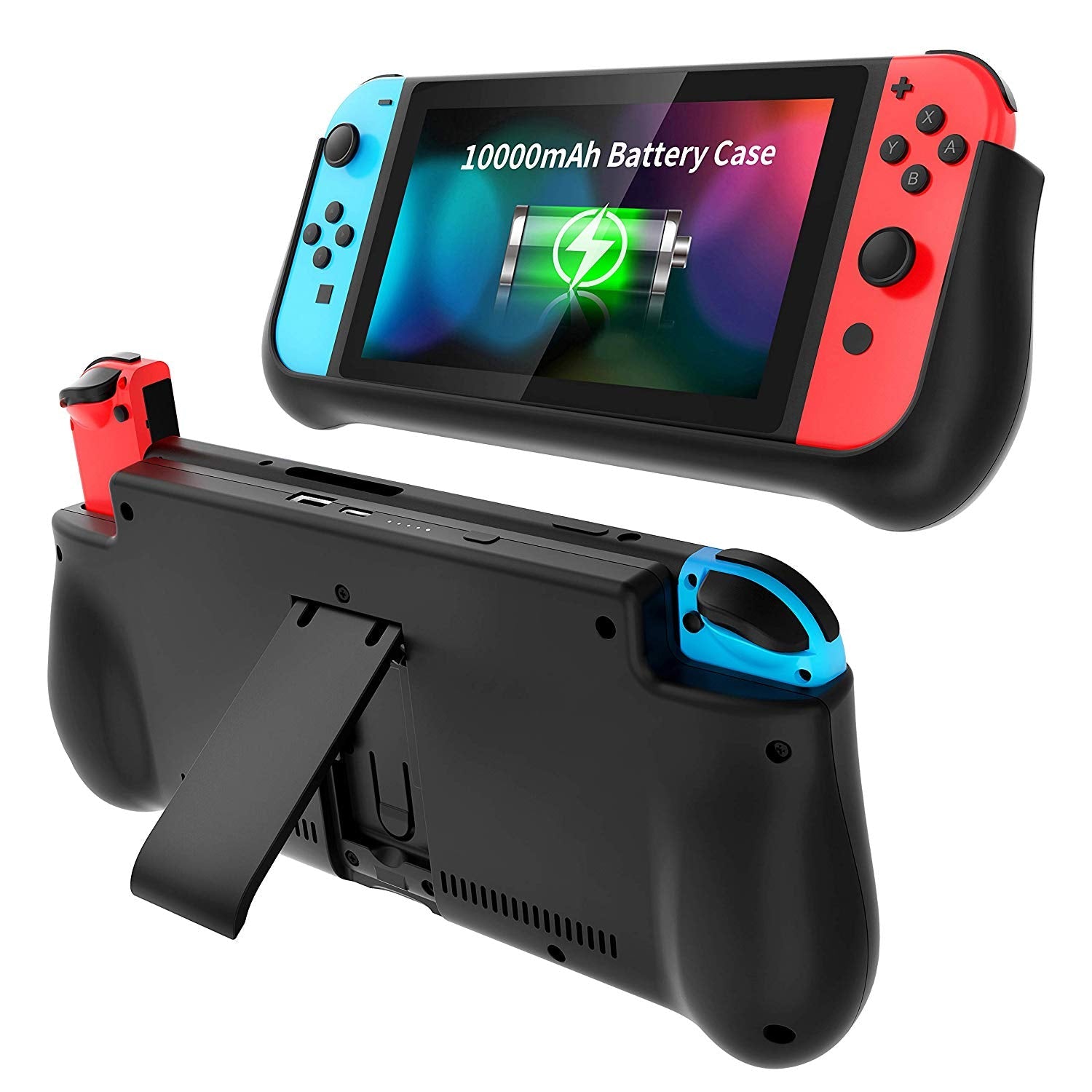 Battery Charger Case for Switch Console Backup Holder Power Bank Accessories - Office Catch