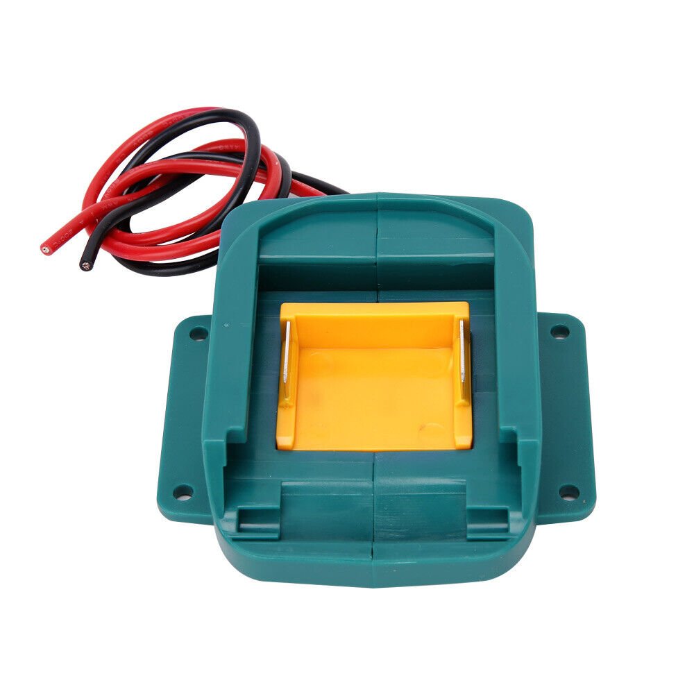 Battery Power Mount Connector Adapter Fit For makita 18V Dock Holder with Wires - Office Catch
