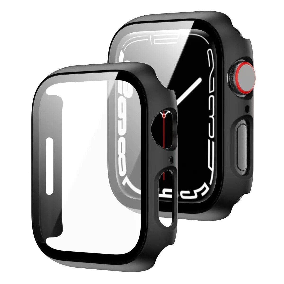 Black Case Protector 44mm For Apple Watch iWatch Ultra 8 SE 7 6 5 4 - Office Catch