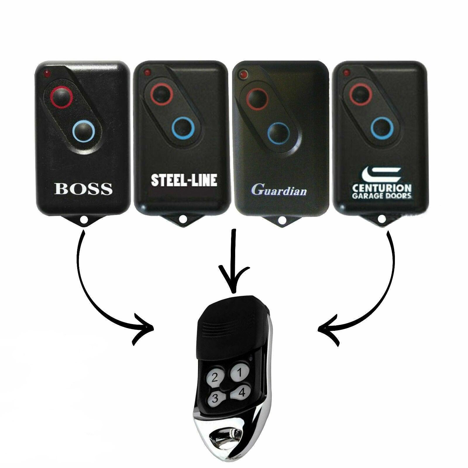 Boss Guardian SteelLine 2211L Garage Door Remote BHT4/BOL4/BOL6/BRD1 Replacement - Office Catch