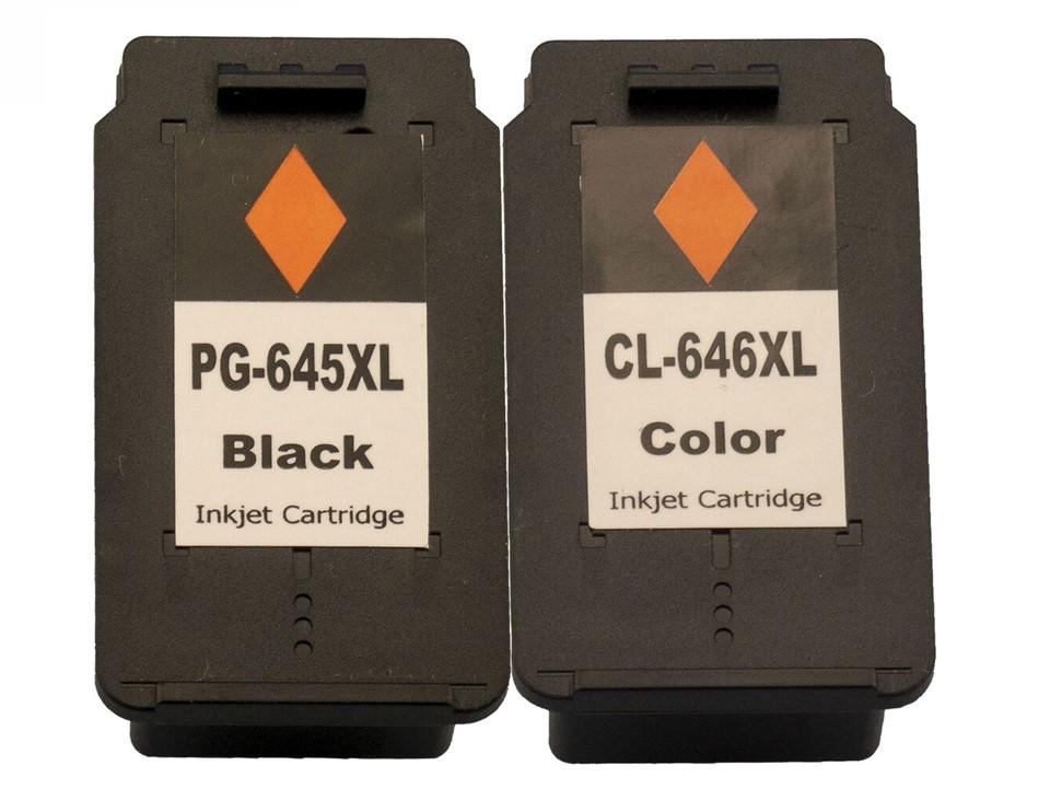Compatible Black& Color PG 645XL CL 646XL Ink Cartridge Cannon MG2965 MG2960 MG3 - Office Catch