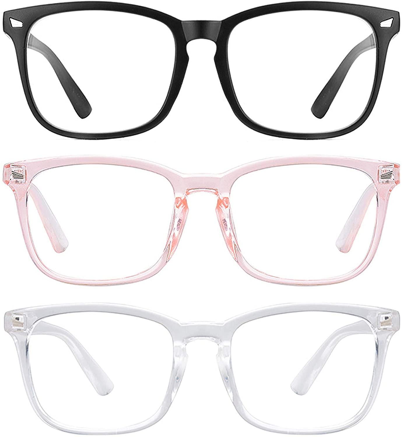 Computer Gaming Blue Light Blocking Glasses Retro Anti Glare Eyewear - Office Catch