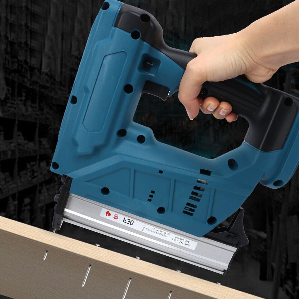 Cordless Brushless Straight Finish Nailer with 0/1/2 Battery Options and 5000 Nails - Office Catch