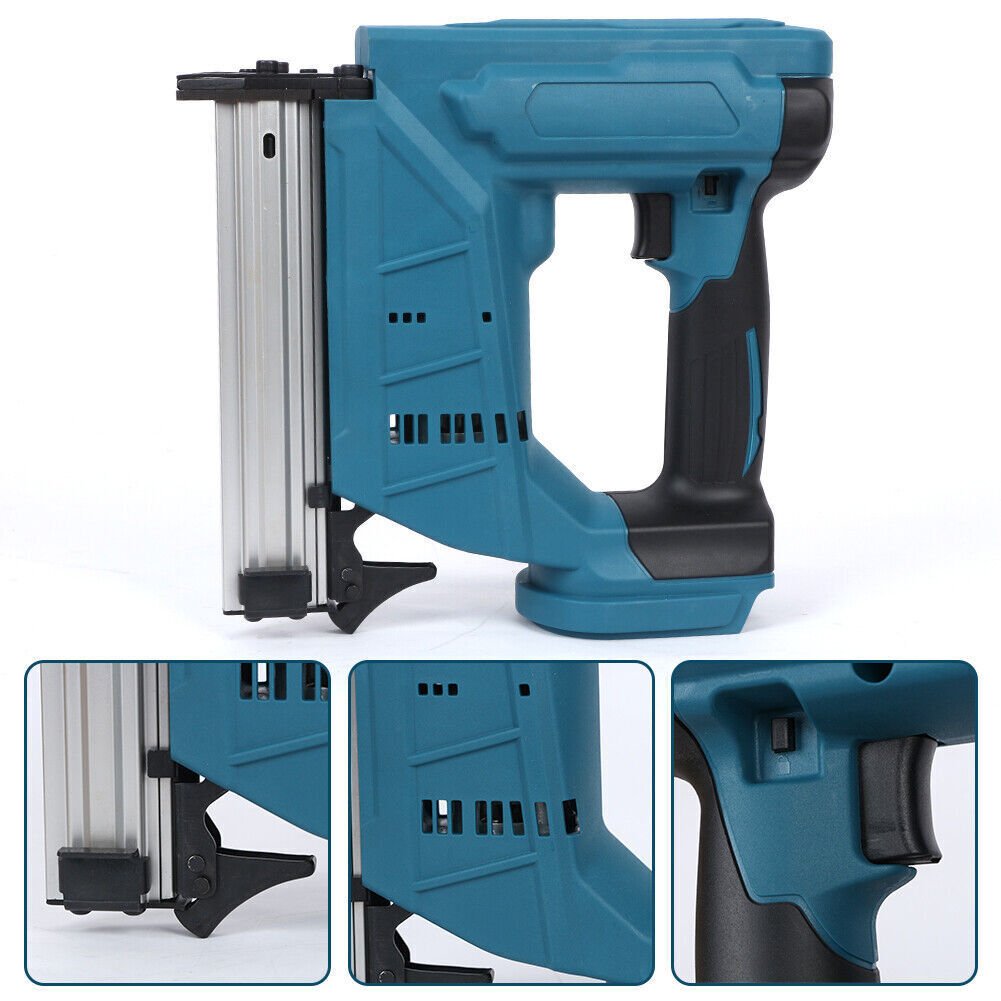 Cordless Brushless Straight Finish Nailer with 0/1/2 Battery Options and 5000 Nails (Electric Nailer Only - (One Makita 6ah Battery Included)… - Office Catch