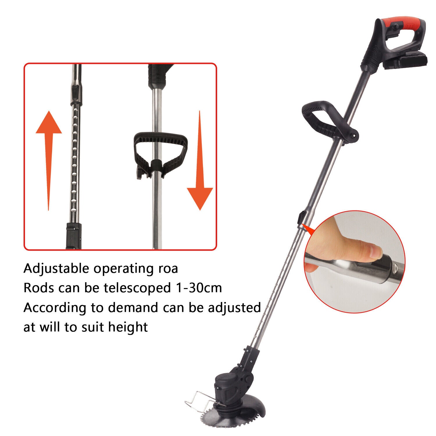 Cordless Grass Lawn Trimmer Edge Brush Cutter Blade Whipper Snipper for Makita - Office Catch