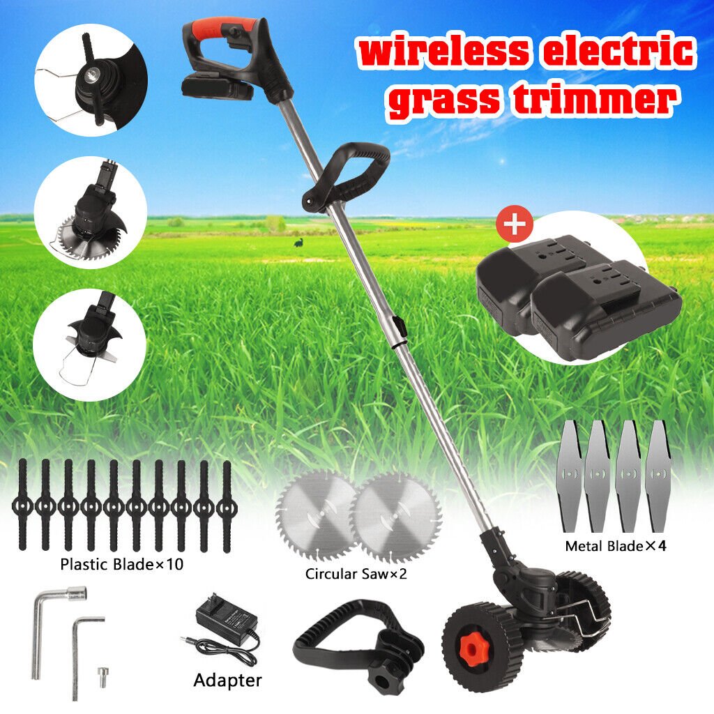 Cordless Grass Lawn Trimmer Edge Brush Cutter Blade Whipper Snipper for Makita - Office Catch