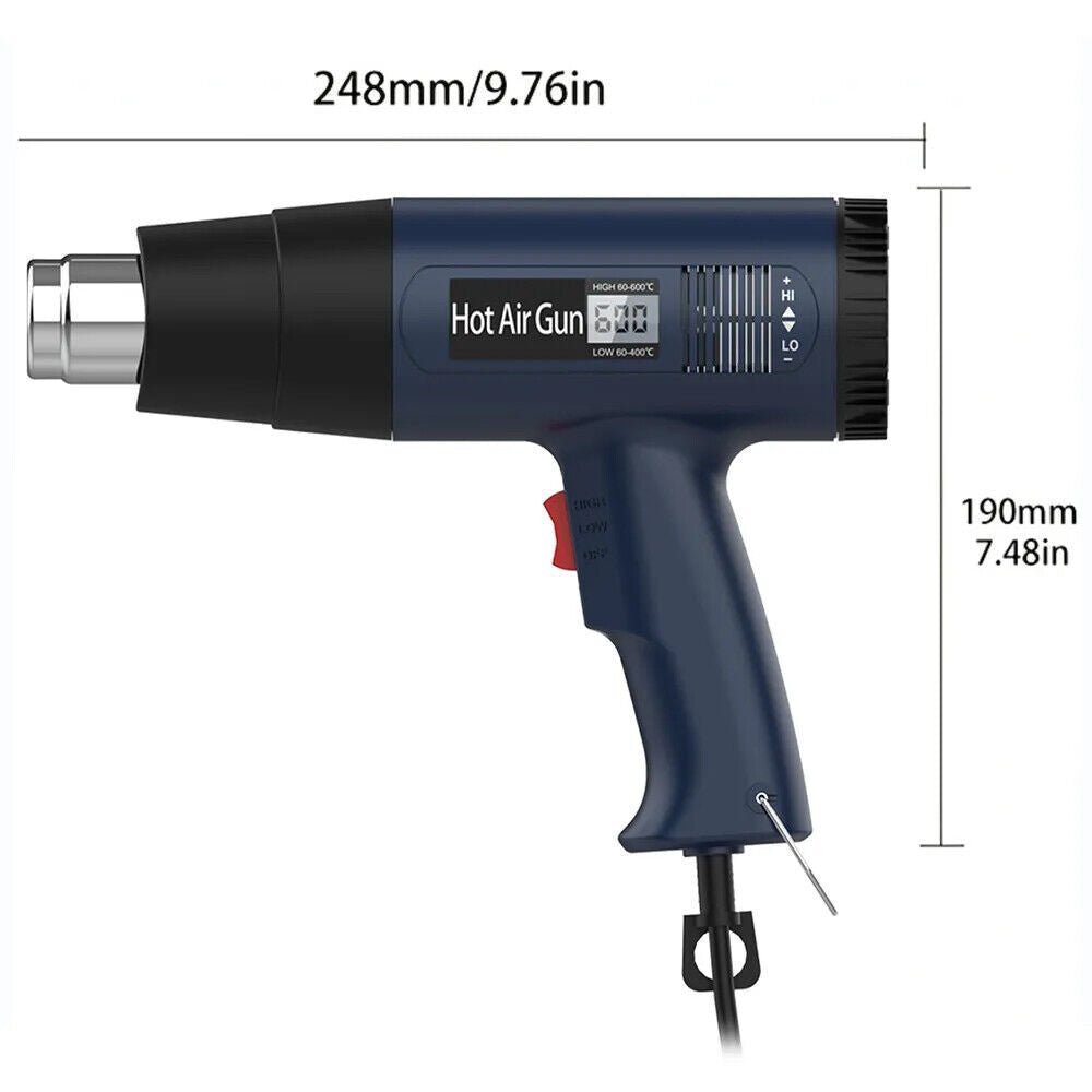 Digital Heat Gun Hot Air Heating Tool - Office Catch