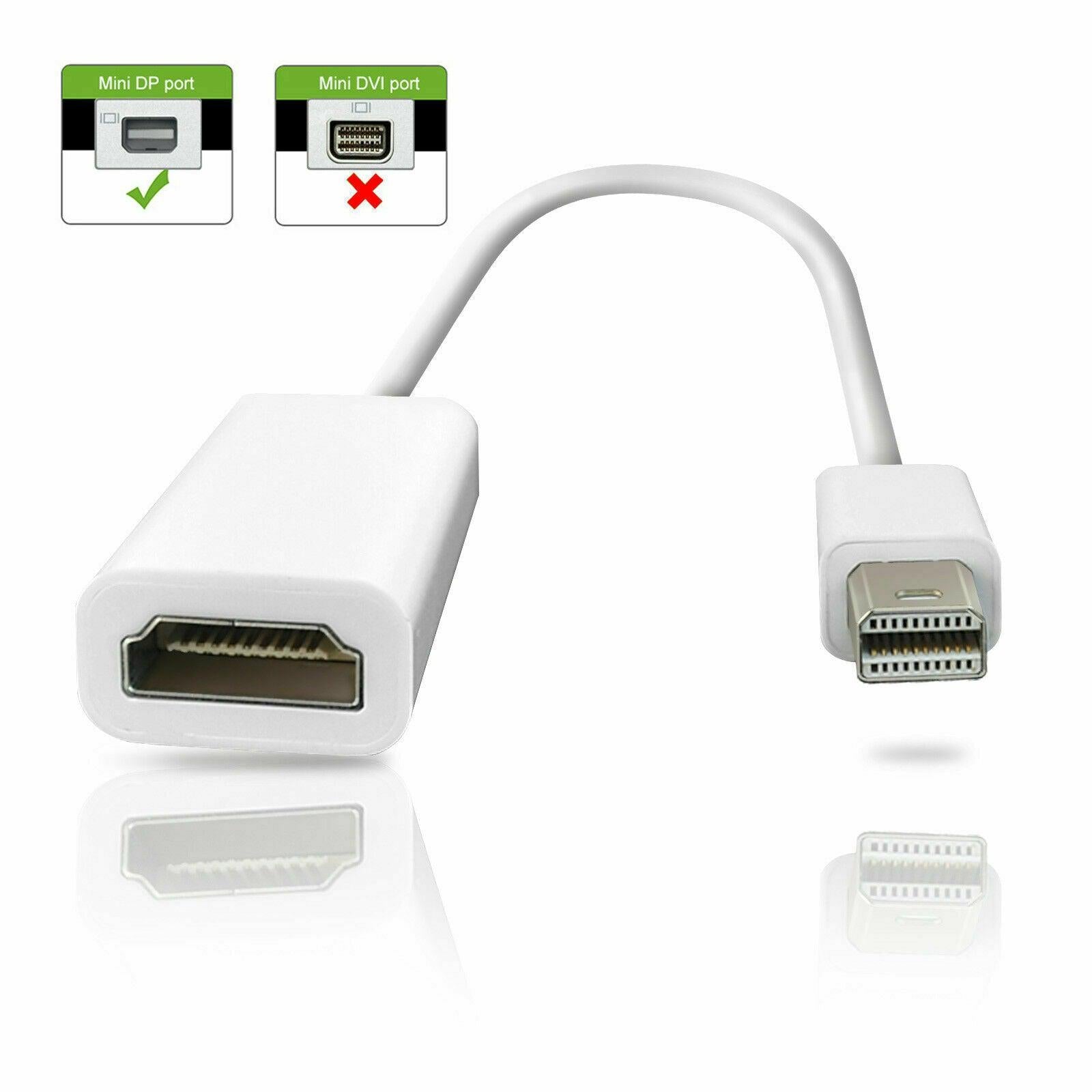 DisplayPort Mini DP to HDMI Adapter Cable Display Port For Microsoft Surface Pro - Office Catch