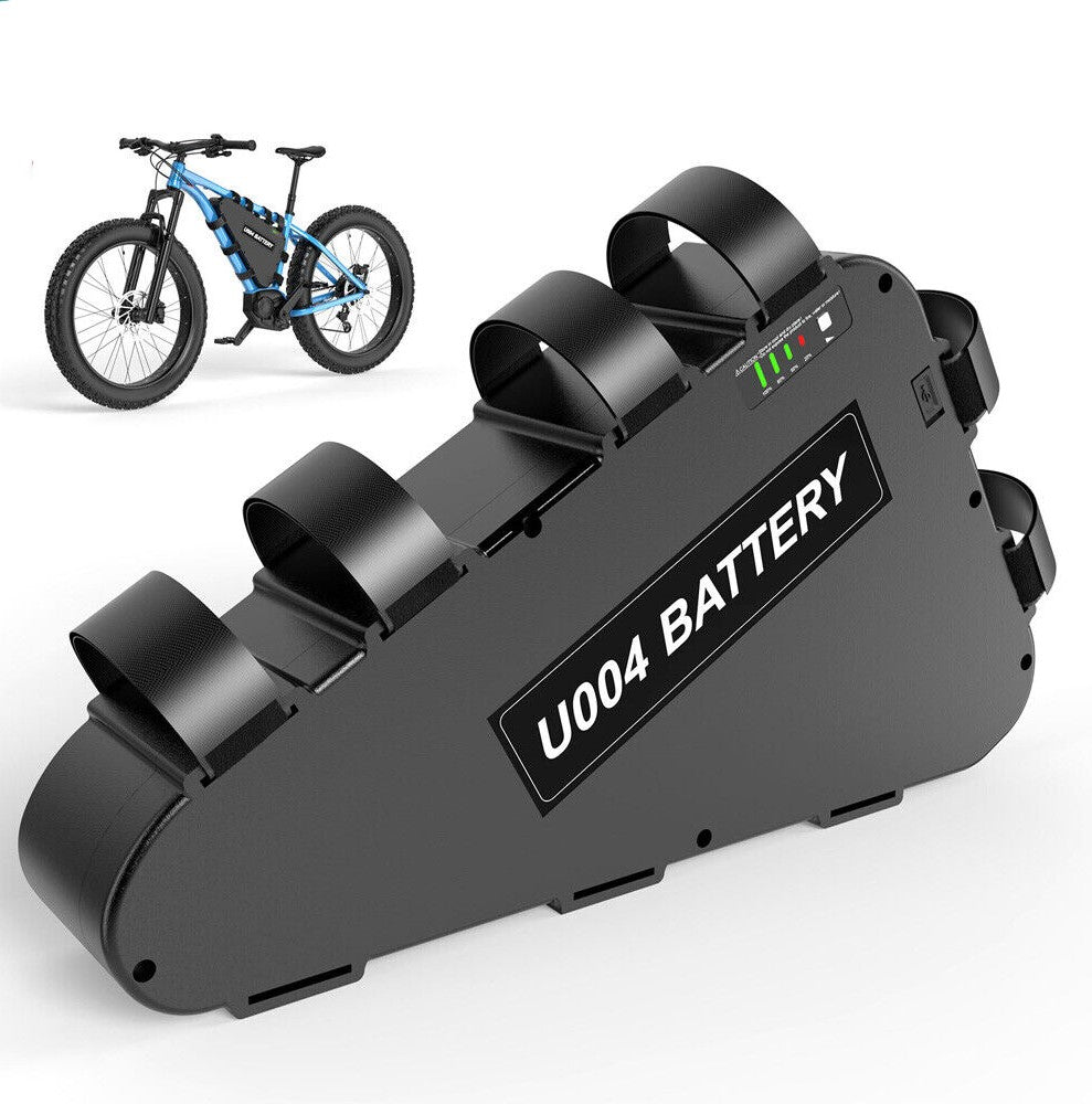 electric bicycle battery box 48V 14AH (13S) USA Made High Performance Hard-Case System Protect your ebike battery from the elements with the BiKase Battery Cover Electrify Bike Hard-case Large Saddlebag