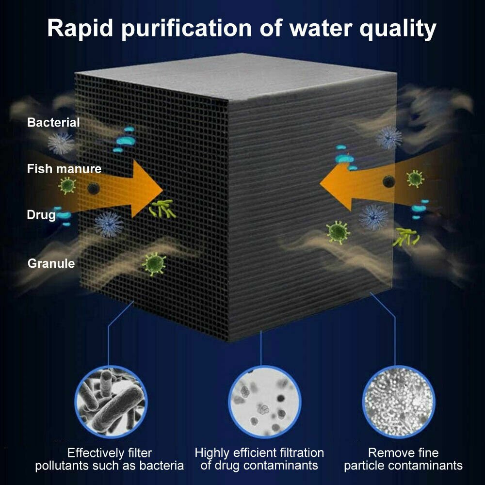 Eco-Aquarium Water Purifier Cube Filtration Absorption Filter Fish Tanks Cleaner - Office Catch