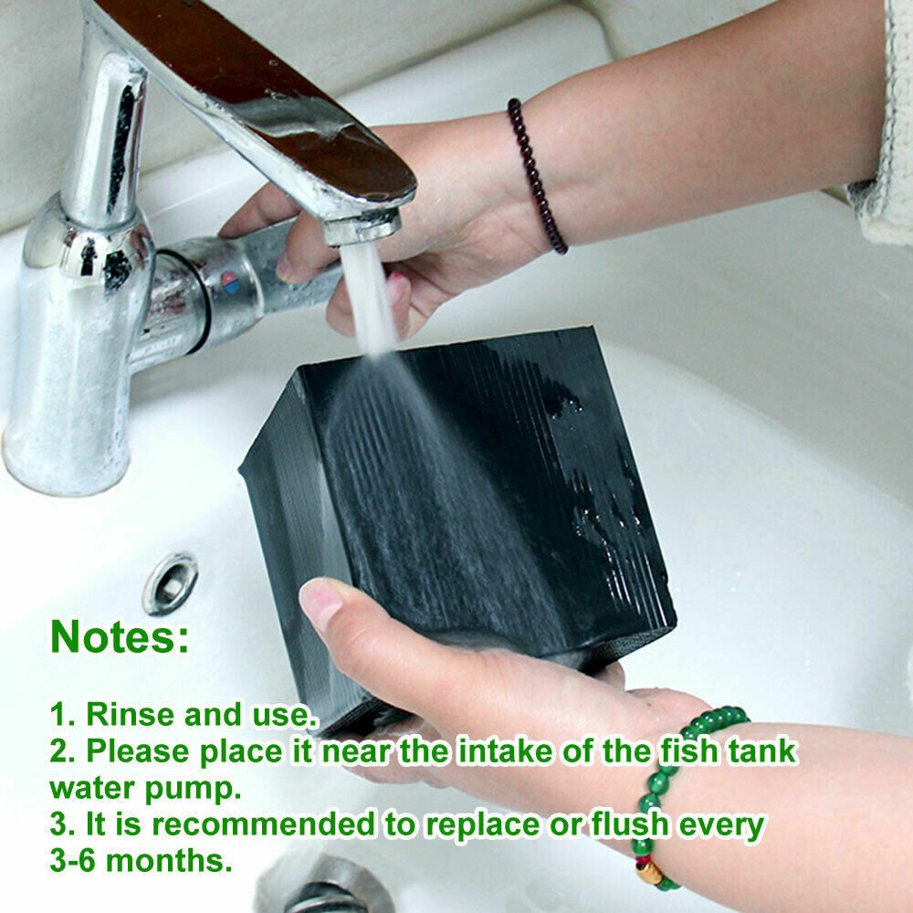 Eco-Aquarium Water Purifier Cube Filtration Absorption Filter Fish Tanks Cleaner - Office Catch