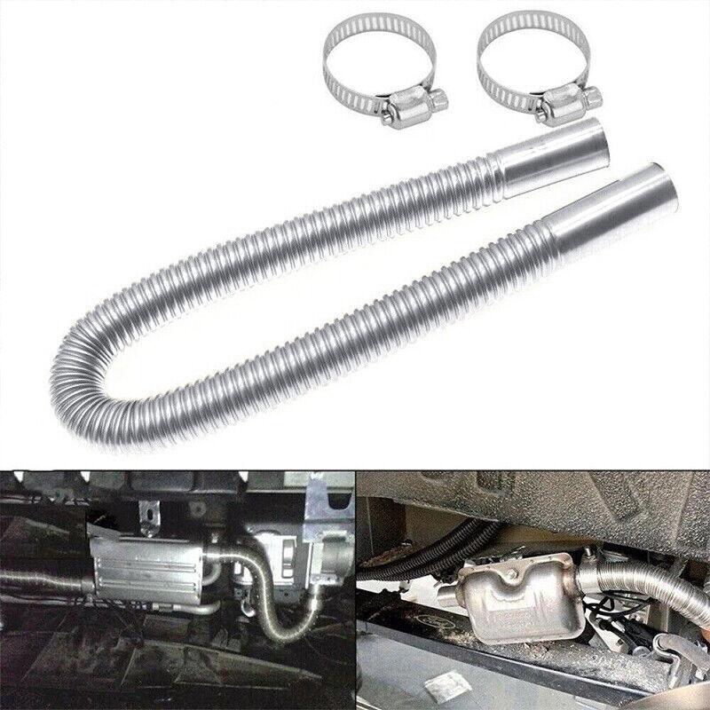 Exhaust Pipe Hose Air Diesel Heater Car Parking Silencer Muffler Filter - Office Catch