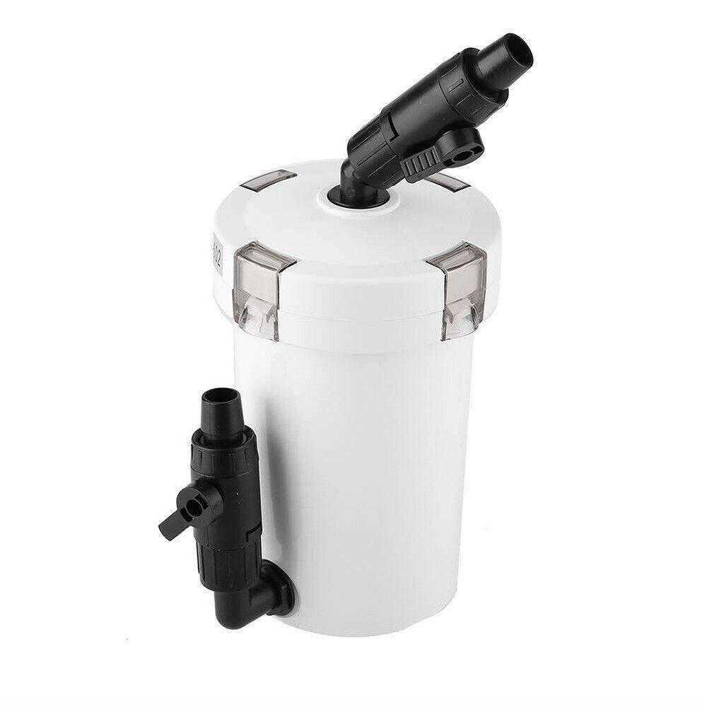 External Canister Filter For Aquarium Fish Tank Sponge Pond 400L/H - Office Catch