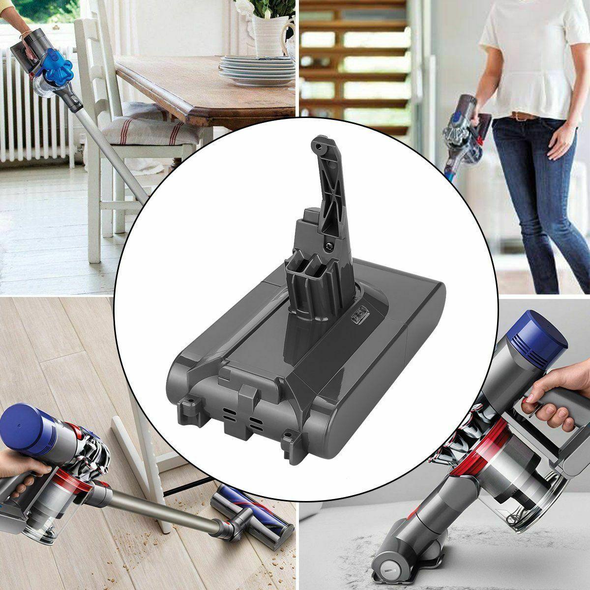For Dyson V8 Absolute 21.6V 4800mAh Cordless Vacuum Cleaner Li-ion Battery - Office Catch