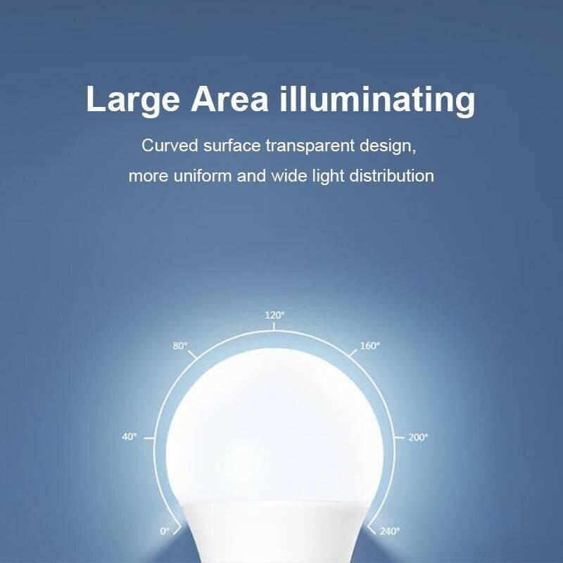 Globe Light Warm 4x LED Bulb 7W E27 White Bright Bulb In Screw - Office Catch
