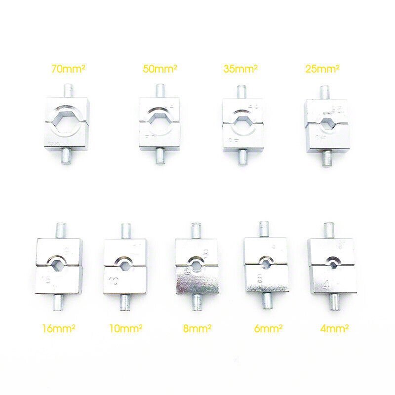 Hydraulic Crimper Cable Wire Crimping 4mm-70mm 8 Ton - Office Catch