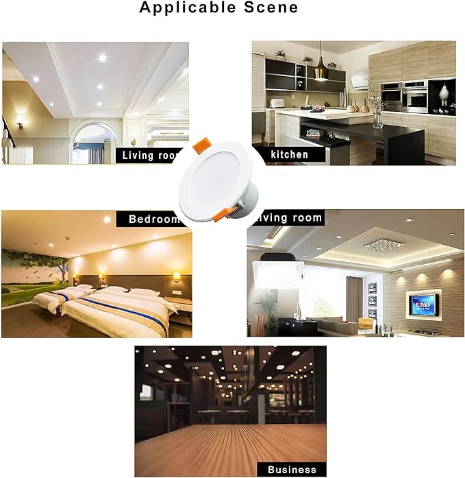 LED Downlight 90mm Cutout 10w Dimmable CCT Adjustable - Office Catch