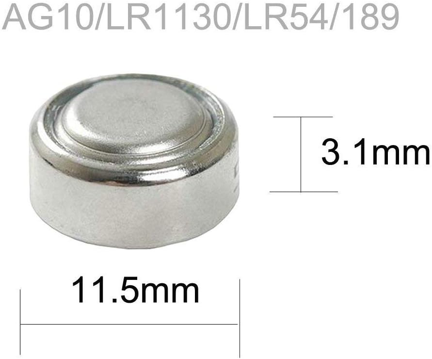 LR1130 L1131 389 390 AG10 Watch Battery Button Cell - Office Catch
