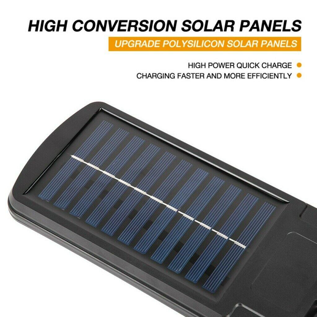 Outdoor LED Solar Lamp With Motion Sensor And Remote For Outdoor Garden Downlight - Office Catch