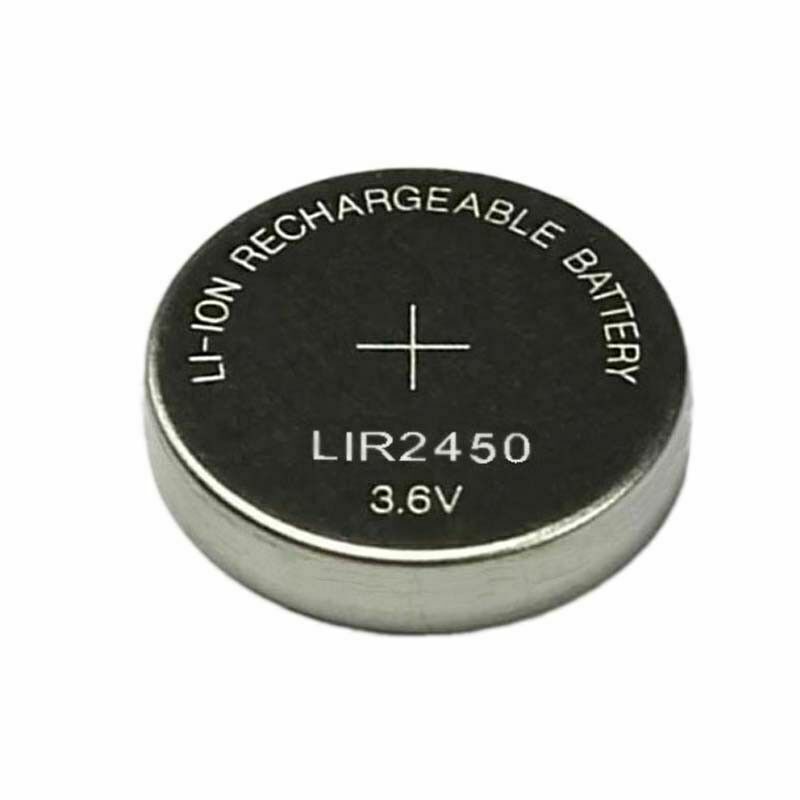 Pack of 5 LIR2450 Rechargeable Li-Ion Battery - Office Catch