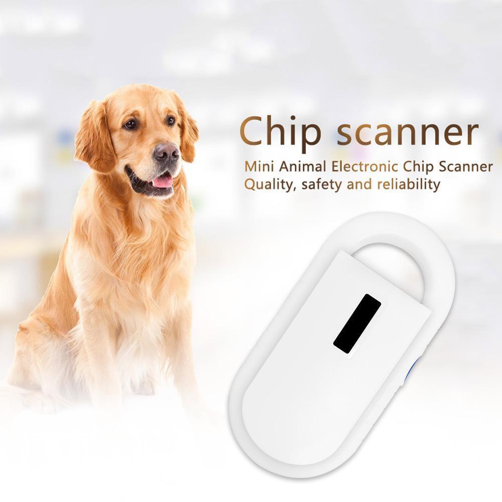 Pet Tag Reader USB Rechargeable Animal Microchip Scanner For Dog Cat - Office Catch