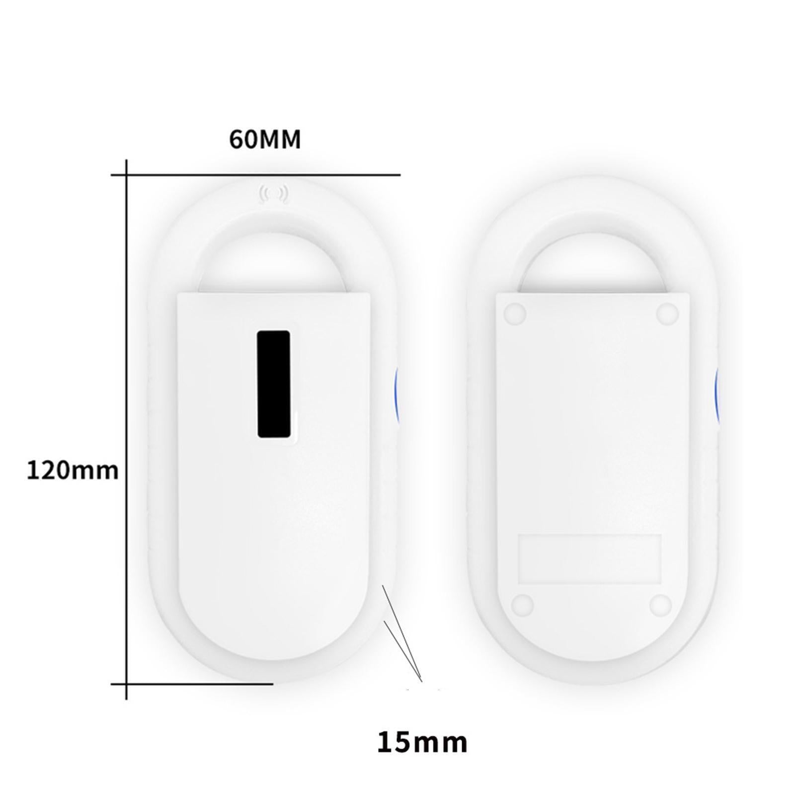 Pet Tag Reader USB Rechargeable Animal Microchip Scanner For Dog Cat - Office Catch