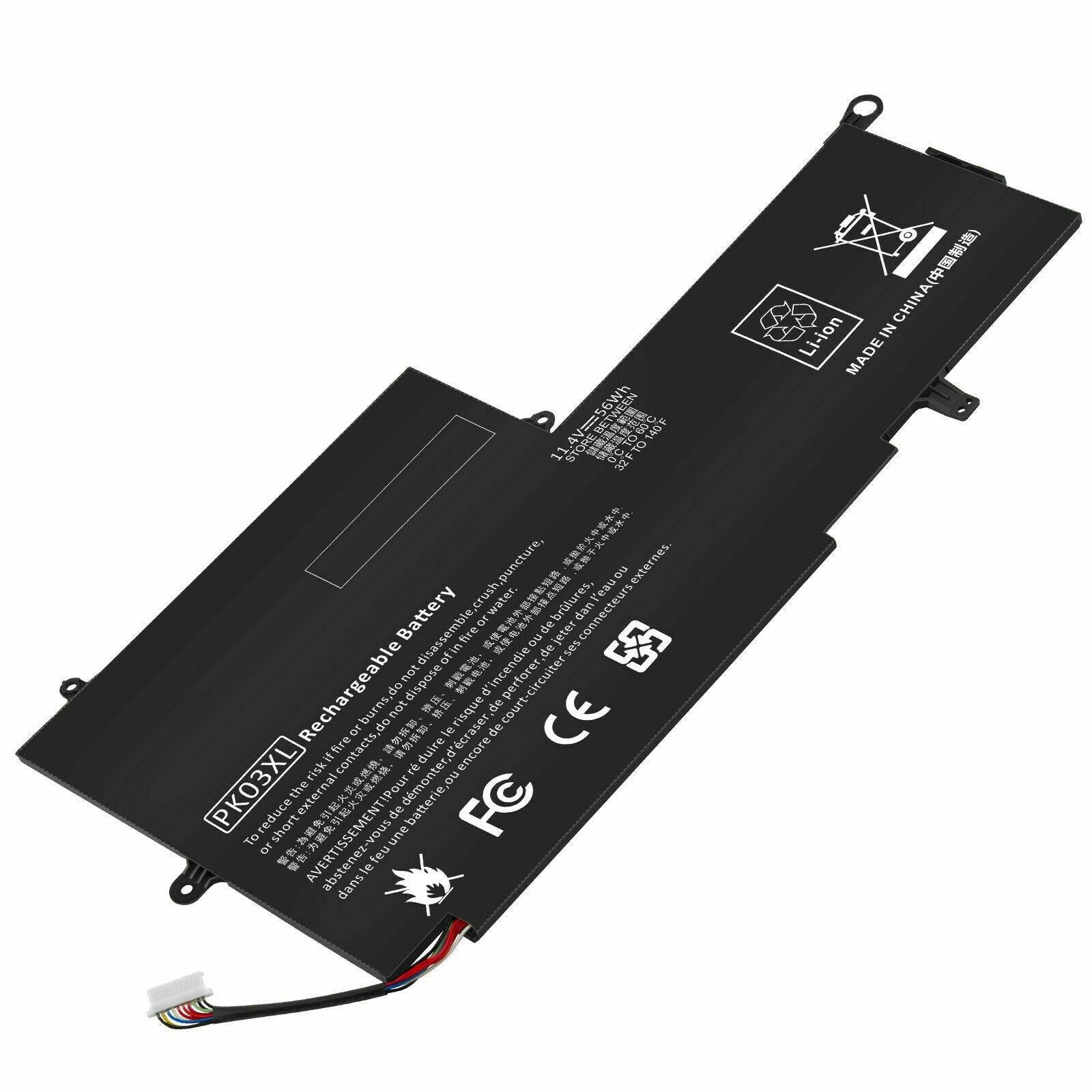 PK03XL Battery For HP 789116-005 SPECTRE 13-4000 13-4100 13-4200 13-4003DX 56Wh - Office Catch