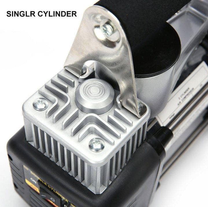 Portable 12V Car Air Compressor Tyre Pump Deflator 4wd Inflator Auto 150 PSI - Office Catch