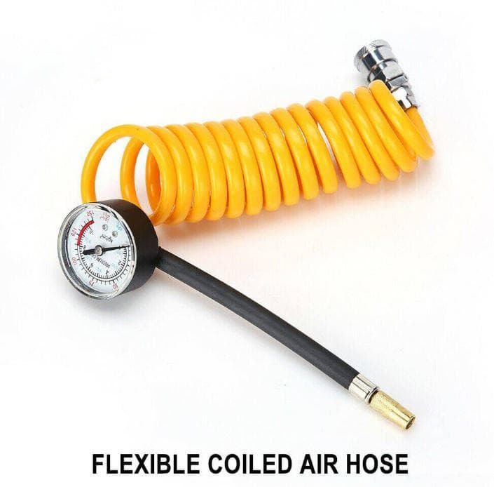 Portable 12V Car Air Compressor Tyre Pump Deflator 4wd Inflator Auto 150 PSI - Office Catch