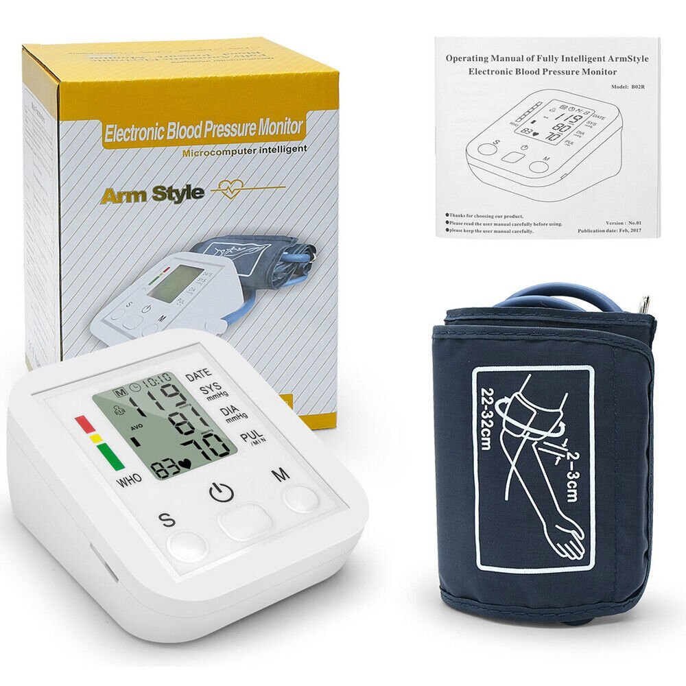 Portable Blood Pressure Monitor Heart Rate Monitor - Office Catch
