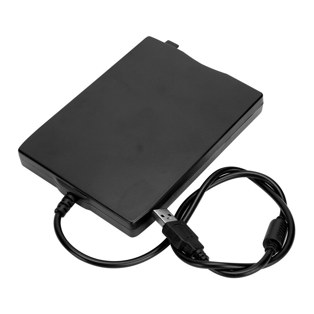 Portable USB Floppy Disk Drive External FDD 3.5" 1.44MB For Laptop Data Storage - Office Catch