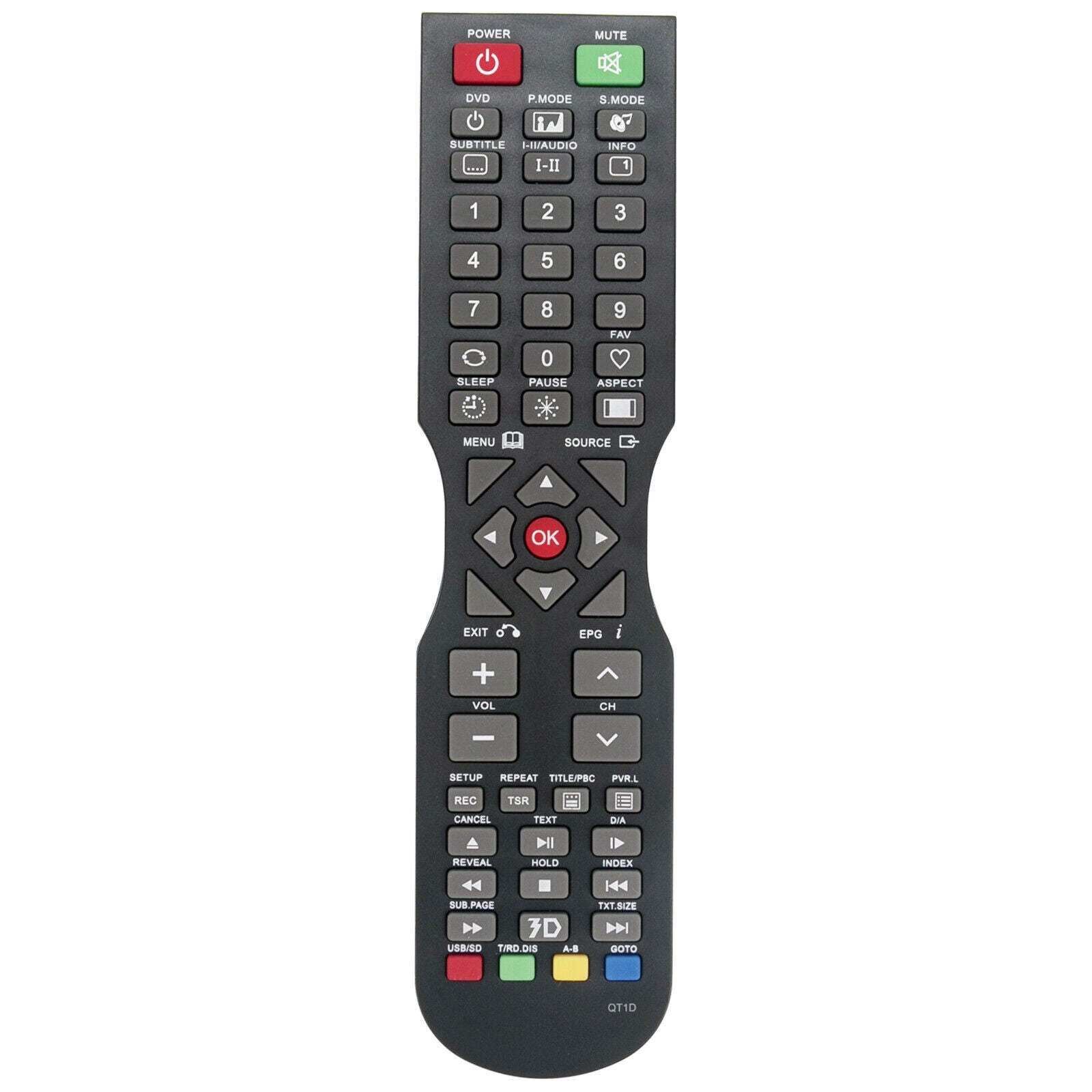 QT1D For SONIQ TV Remote control S65UX16A-AU E24Z15B E23Z13A-AU QT166 QT155 - Office Catch