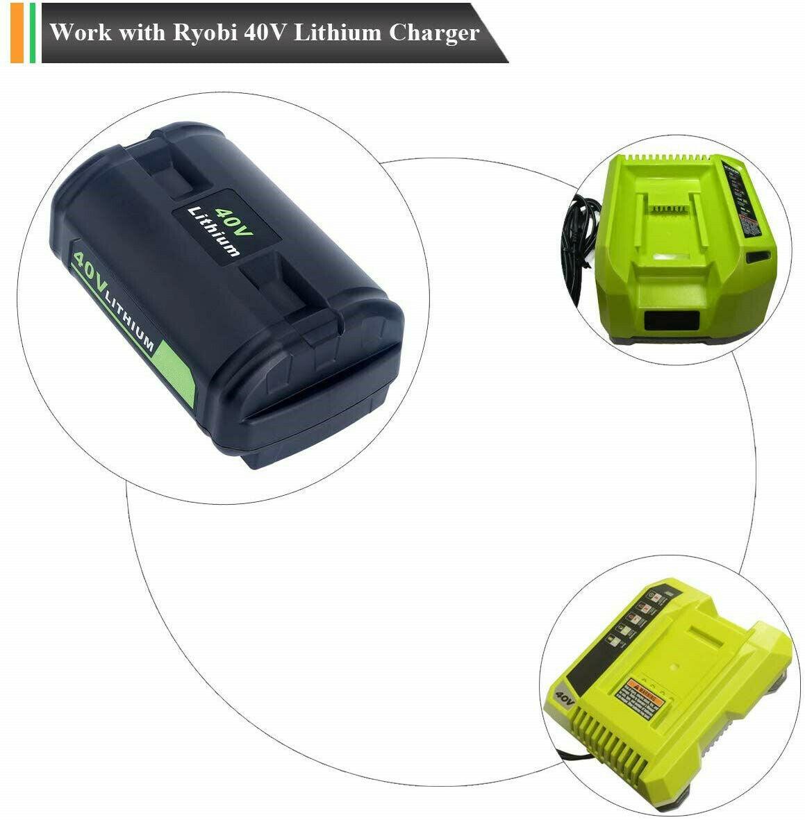Replacement Battery for Ryobi 40V 4.0Ah Upgraded Battery - Office Catch