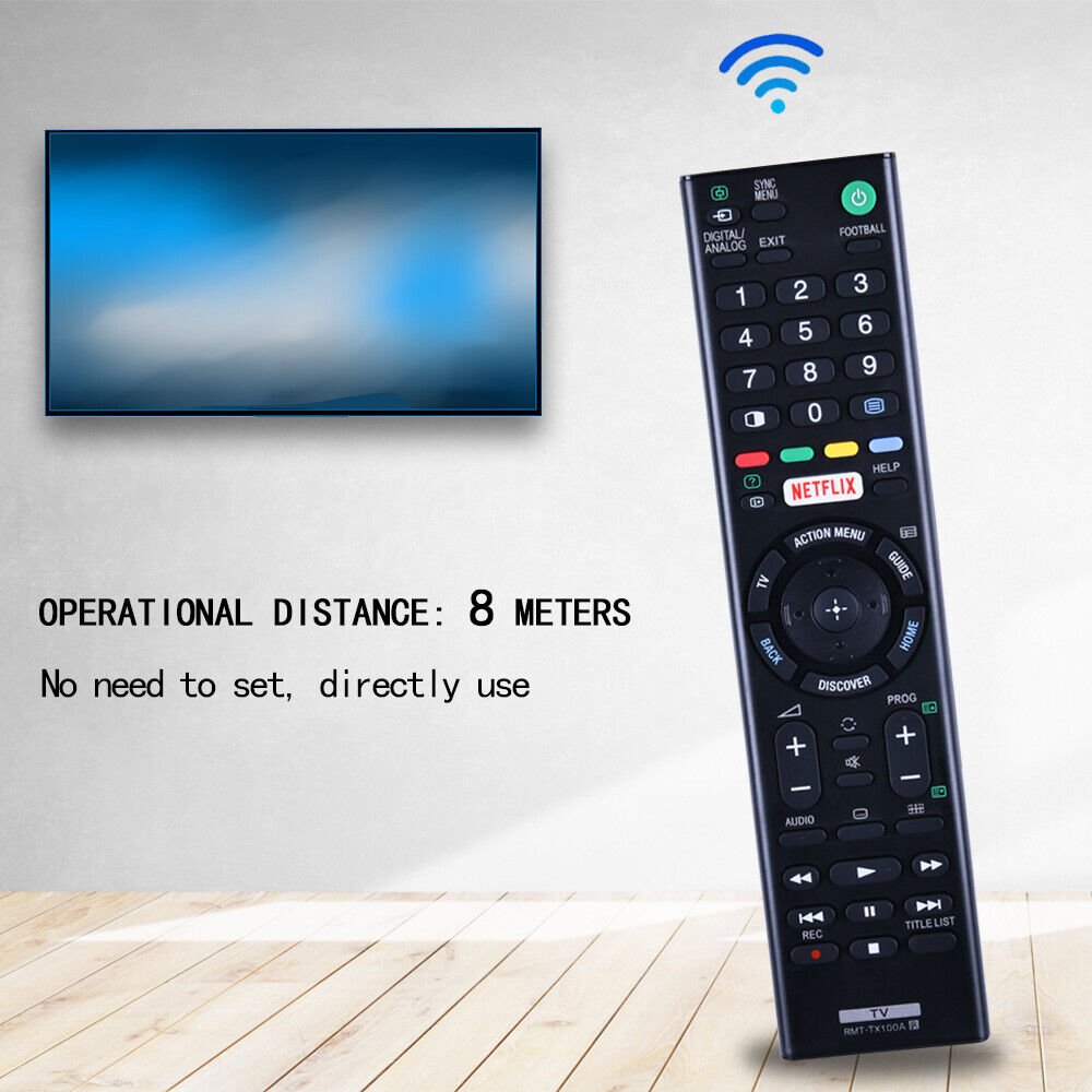 RMT-TX100A RMTTX100A Replacement Remote Control,Proxima Direct fit for Sony Bravia TV KD-75X8500C KD-65X8500C KD-49X8500C KD-55X8500C KD-49X8300C KD-43X8300C KD-43X8500C KD-55X9000C KD-65X9000C - Office Catch